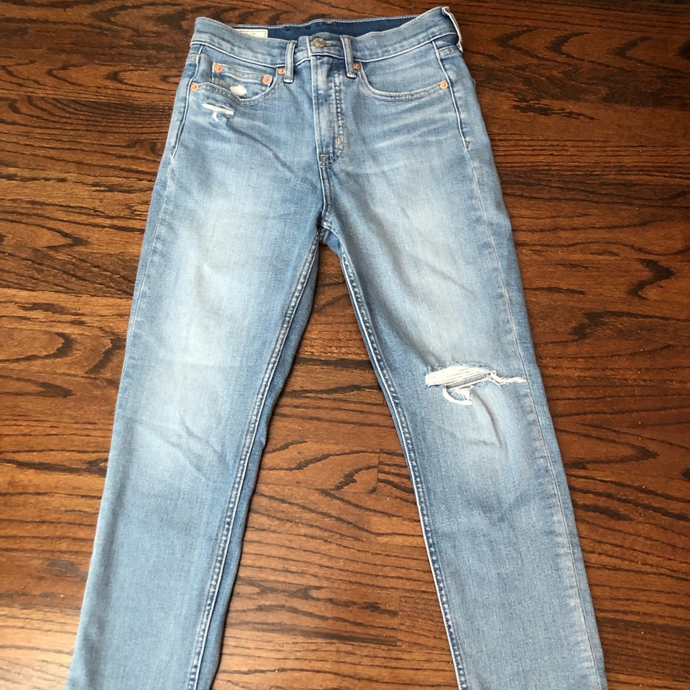 GAP high rise jeans